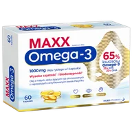 Serce i układ krążenia - Maxx Omega 3, 60 kapsułek - miniaturka - grafika 1