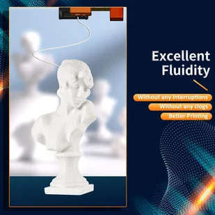 ERYONE 1.75mm High Speed PLA 3D Printing Filament 1KG Ivory White - Filamenty i akcesoria do drukarek 3D - miniaturka - grafika 4