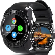 Smartwatch - Retoo V8 Czarny - miniaturka - grafika 1