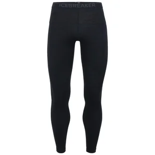 Męskie kalesony Icebreaker Mens 200 Oasis Leggings Rozmiar: XL / Kolor: czarny - Bielizna sportowa męska - miniaturka - grafika 1