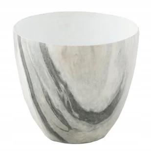 ŚWIECZNIK tealight IMITACJA MARMURU ceramika - Świeczniki - miniaturka - grafika 1