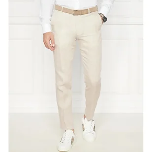 Joop! Lniane spodnie JT-18Hank Slim Fit - Spodnie męskie - miniaturka - grafika 1