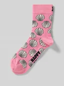 Skarpetki damskie - Skarpeta z bawełnianej mieszanki model 'SEA SHELL' - miniaturka - grafika 1