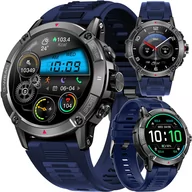 Smartwatch - JG Smart NX8 Granatowy - miniaturka - grafika 1