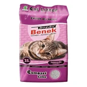 Żwirek dla kotów - Benek Super Compact Zapachowy Lawenda (ciemny fiolet) 25L 12882 - miniaturka - grafika 1