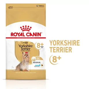 ROYAL CANIN Yorkshire Terrier Adult 8+ 500g- karma sucha dla dojrzałych psów rasy yorkshire terrier, powyżej 8 roku życia + niespodzianka dla psa GRATIS - Sucha karma dla psów - miniaturka - grafika 2