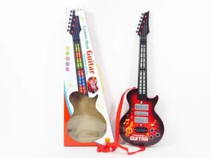 Gitara Rokowa na baterie BZG2227 - Zabawki interaktywne dla dzieci - miniaturka - grafika 1