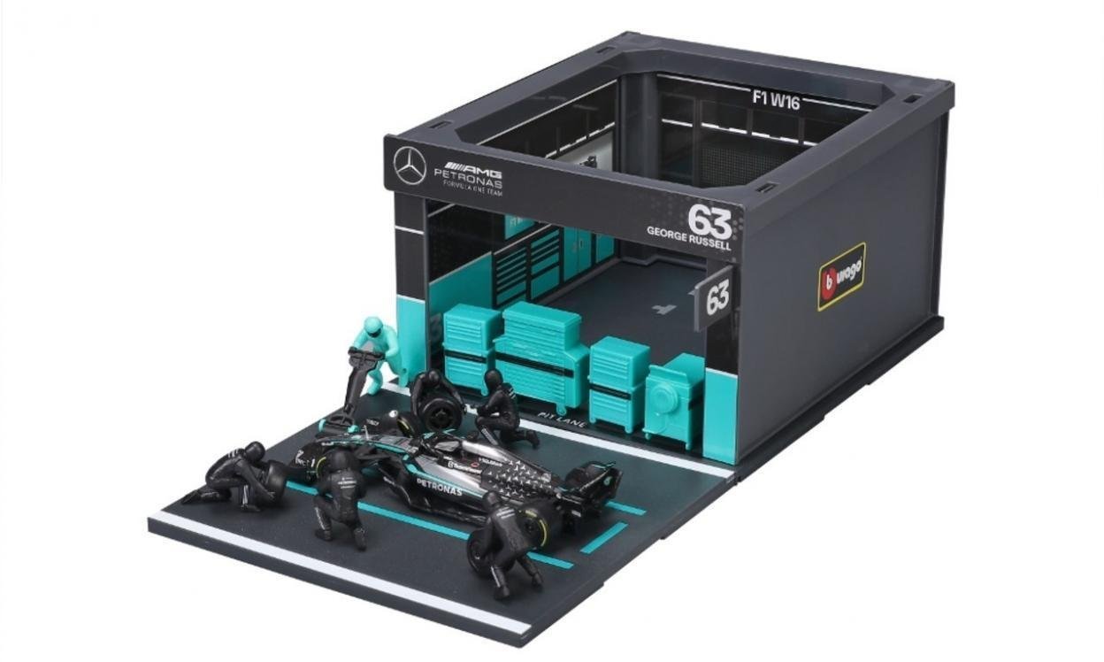 Bburago BBU 1:43 Formula Mercedes AMG F1 G.Russell 38458