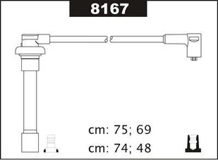 Przewody Zaplonowe 8167 - Kable wysokiego napięcia - miniaturka - grafika 1