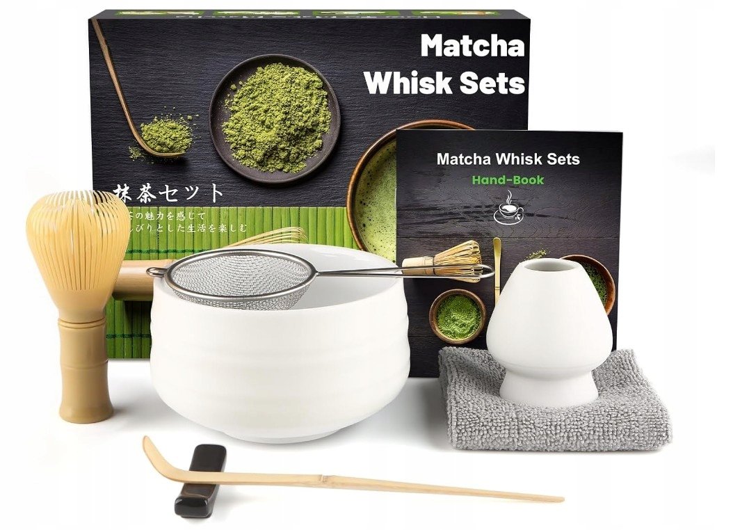 Zestaw do Matchy 7 El. Tradycyjna Japońska Ceremonia Parzenia Moja Matcha