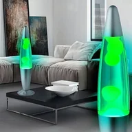 Lampy stojące - Table lamp REALITY LAVA EGG, 35 W, 1 x G4, green, 40 cm - miniaturka - grafika 1