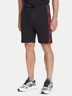 HUGO Szorty sportowe Liam 50540936 Czarny Regular Fit - Spodenki męskie - miniaturka - grafika 1