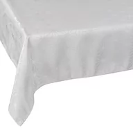 Obrusy i serwetki - Obrus żakardowy, plamoodporny, 140x220 cm, szary - miniaturka - grafika 1