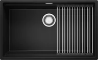 Zlewozmywaki - BRANDE SWIFT SLIM 760-80 BLACK (czarny mat) - miniaturka - grafika 1