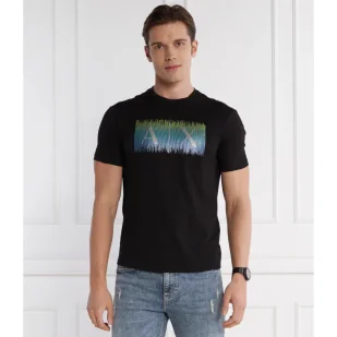 Armani Exchange T-shirt | Regular Fit - Koszulki męskie - miniaturka - grafika 1