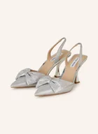 Czółenka - Steve Madden Czółenka Z Odkrytą Piętą Niteowl-R silber - miniaturka - grafika 1