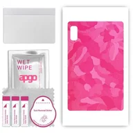 Akcesoria do tabletów i e-booków - folia naklejka skórka strukturalna na TYŁ do Lenovo Tab M9 WiFi - Moro Camo Różowy - apgo SKINS - miniaturka - grafika 1