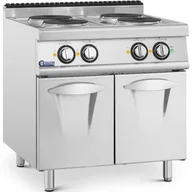 Akcesoria gastronomiczne - Kuchnia elektryczna wolnostojąca z szafką 4 pola grzewcze 10.4 kW 400 V - miniaturka - grafika 1