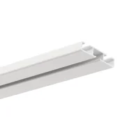 Akcesoria do wystroju okien - Szyna sufitowa uniwersalna 1 i 2-torowa 150 cm biała aluminiowa Inspire - miniaturka - grafika 1