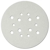 Materiały ścierne - Tarczki ścierne z otworami do szlifierek do gipsu DEDRA DED7749uw0 białe, uniwersalne, 225 mm, gr. 60, rzep, 5 szt - miniaturka - grafika 1