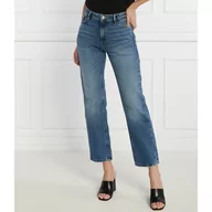 Spodnie damskie - GUESS Jeansy 1981 | Straight fit | high waist - miniaturka - grafika 1