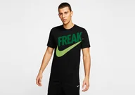 Koszulki męskie - Nike Giannis 'Freak' Dri-Fit Tee Black Pine Green - miniaturka - grafika 1