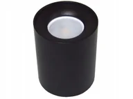 Lampy sufitowe - Oprawa sufitowa Cyro Black stała okrągła aluminium - miniaturka - grafika 1