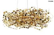 Lampy sufitowe - MOOSEE lampa wisząca MONETE 80 złota - miniaturka - grafika 1