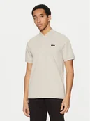 Koszulki męskie - Calvin Klein Polo K10K114139 Beżowy Regular Fit - miniaturka - grafika 1
