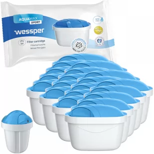 20X Filtr Wessper Dla Sportowców Do Dzbanka Brita - Wkłady filtrujące - miniaturka - grafika 1
