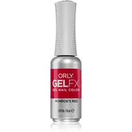 Lakiery do paznokci - Orly Gelfx Gel hybrydowy lakier do paznokci z użyciem lampy UV / LED odcień Monroe's Red 9 ml - miniaturka - grafika 1