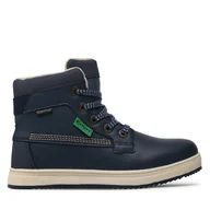 Buty dla chłopców - Trzewiki Kickers Yepo Wpf 736801-30 S Granatowy - miniaturka - grafika 1