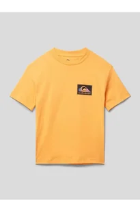 T-shirt z nadrukiem z logo - Quiksilver - Koszulki i topy damskie - miniaturka - grafika 1