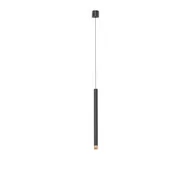 Lampy sufitowe - Q I Nero/Rose Gold 40 lampa wisząca 1-punktowa czarna/różowe złoto OR85136 - miniaturka - grafika 1