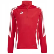 Bluzy damskie - Bluza adidas TIRO 24 Training Top IR9361 czerwony 176 cm - miniaturka - grafika 1