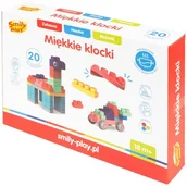 Klocki - Smily Miękkie klocki 20 elementów 49443 - miniaturka - grafika 1