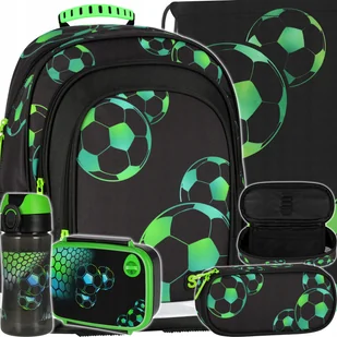 Plecak Szkolny Tornister Football Piłka Nożna Dla Chłopca - Plecaki szkolne i tornistry - miniaturka - grafika 1