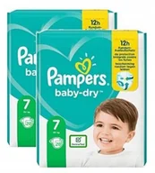Pieluchy - Pampers Pieluszki Baby Dry Rozmiar 7 waga15+ 40szt - miniaturka - grafika 1