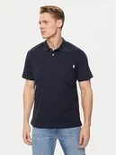 Koszulki męskie - Pepe Jeans Polo Holden PM542154 Granatowy Regular Fit - miniaturka - grafika 1