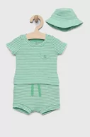 Komplety dla niemowląt - GAP komplet bawełniany niemowlęcy kolor zielony - Gap - miniaturka - grafika 1