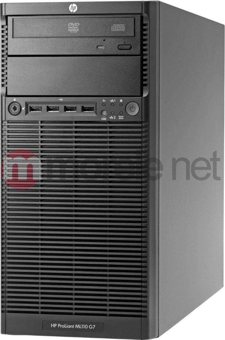 Serwer HP ML110G7 E3-1220 2x2G RDIMM 2x500G nSATA LFF DVD + 3-3-3 NBD ONSITE 470065-591