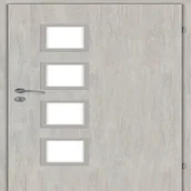 Drzwi wewnętrzne - Drzwi wewnętrzne pokojowe Prato dąb szary 80 prawe Artens 5905996604346 - miniaturka - grafika 1