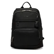 Torby na laptopy - Plecak Gino Rossi 06A11235-1 Czarny - miniaturka - grafika 1