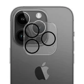 Pozostałe akcesoria do telefonów - 3MK Lens Pro Full Cover iPhone 13 Pro/ 13 Pro Max Szkło hartowane na obiektyw aparatu z ramką montażową 1szt - miniaturka - grafika 1
