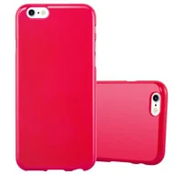 Etui i futerały do telefonów - Etui ochronne Cadorabo do Apple iPhone 6 / 6S w kolorze czerwonym Etui TPU Etui Cover - miniaturka - grafika 1
