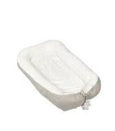 Kokony niemowlęce - Kokon niemowlęcy dwustronny beżowo biały - miniaturka - grafika 1