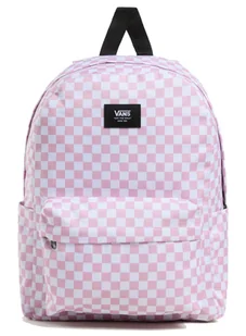 Plecak dziecięcy Vans Old Skool Grom Check - coral - Plecaki szkolne i tornistry - miniaturka - grafika 1