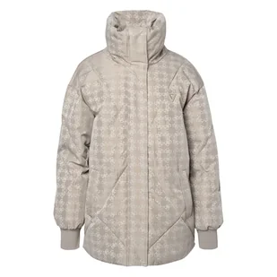 Damska Kurtka ocieplana GUESS 4G LOGO PUFFER JACKET V4BL01WGLW2-F8LD – Brązowy - Kurtki damskie - miniaturka - grafika 1