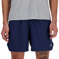 Spodnie sportowe męskie - Spodenki męskie New Balance MS41283NNY - granatowe - miniaturka - grafika 1