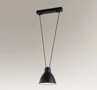 Lampy sufitowe - Shilo lampa wisząca Masami E27 czarna 7948 - miniaturka - grafika 1